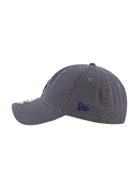 Casquette New Era Core grise pour femme et homme