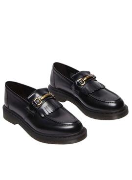 Chaussure mocassin Dr. Martens Adrian Snaffle noir pour femme