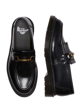 Chaussure mocassin Dr. Martens Adrian Snaffle noir pour femme