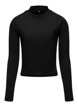 Top Only Koglinea noir pour fille