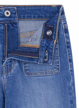 Jean Pepe Jeans Nyomi bleu pour fille