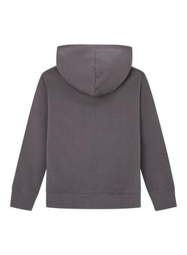 Sweatshirt Pepe Jeans Bernet gris pour enfant