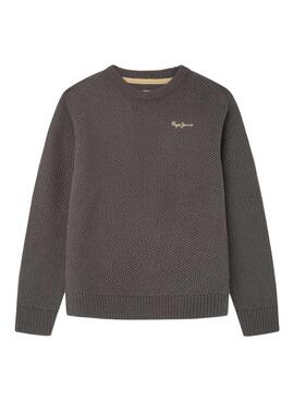 Pull Pepe Jeans Dairon gris pour garçon