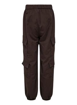 Pantalon Only Kids Kogecho marron pour fille