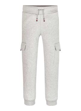 Jogger Tommy Hilfiger Monotype gris pour enfant