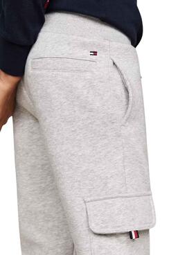 Jogger Tommy Hilfiger Monotype gris pour enfant