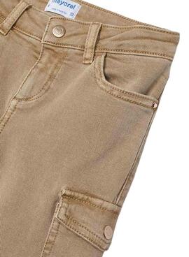 Pantalon Mayoral évasé à poches pour fille