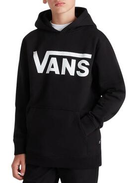 Sudadera Vans Classic noir pour enfant