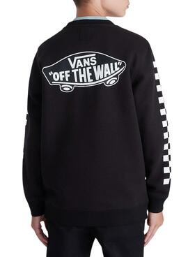 Sweatshirt Vans Exposition noire pour enfant