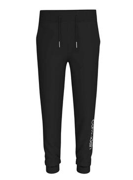 Pantalon Calvin Klein Institutional Logo noir