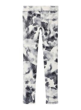 Legging Name It Diandra noir et blanc pour fille