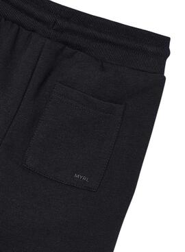 Pantalon Mayoral sport basique noir pour garçon