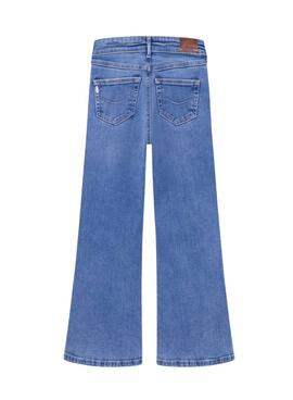 Pantalons Pepe Jeans Slim Fit Flare bleu