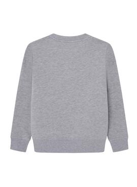 Sweatshirt Pepe Jeans New Lamonty gris pour garçon