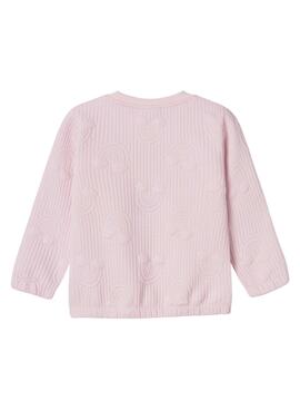 Sweatshirt Name It Karolina rose pour fille