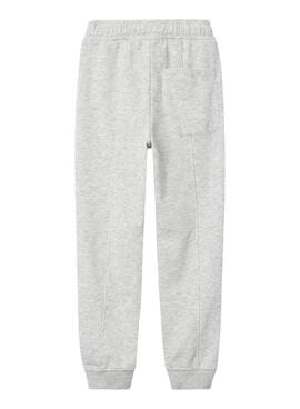 Pantalon jogger Name It Rabbe gris pour enfant