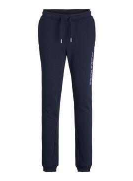 Pantalon de survêtement Jack and Jones Alvis bleu