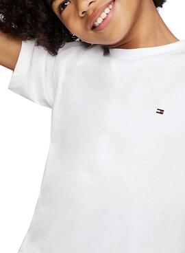 T-shirt Tommy Hilfiger Essential blanc pour enfant