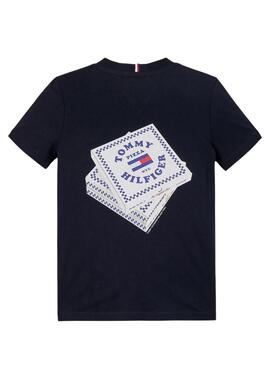 T-shirt Tommy Hilfiger Fun bleu marine pour garçon