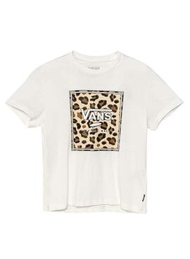 T-shirt Vans Felidae avec imprimé animal pour fille