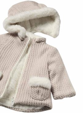 Veste réversible beige Mayoral pour bébé