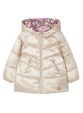 Manteau réversible à fleurs Mayoral pour fille