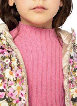 Manteau réversible à fleurs Mayoral pour fille