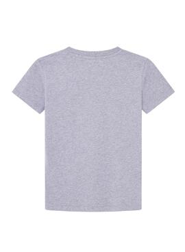 T-shirt Pepe Jeans New Art gris pour garçon