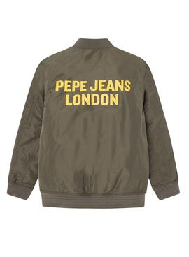 Veste bomber Pepe Jeans Oconnor vert