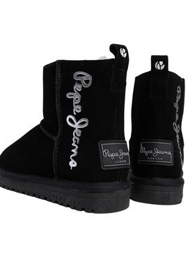 Bottes Pepe Jeans Diss noires pour fille