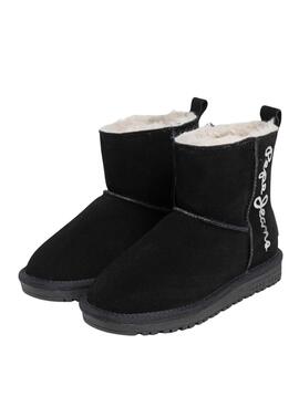 Bottes Pepe Jeans Diss noires pour fille