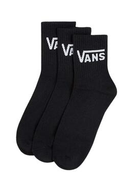 Chaussettes Vans Patched noires pour garçon et fille