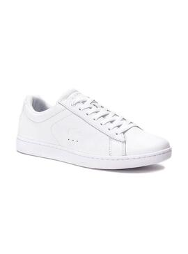 Baskets Lacoste Carnaby Evo Blanc Pour Femme