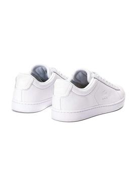 Baskets Lacoste Carnaby Evo Blanc Pour Femme