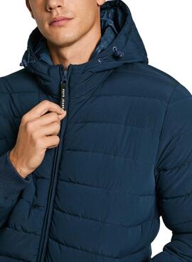 Veste de chasse Pepe Jeans Tomek bleue marine pour homme