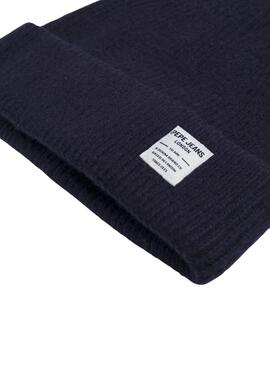 Bonnet Pepe Jeans West bleu marine pour homme