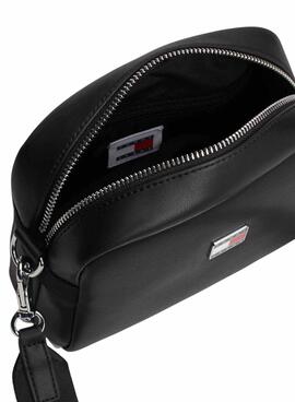 Sac Tommy Jeans bandoulière Archive noir pour femme