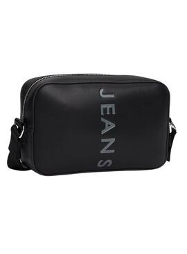 Sac Tommy Jeans bandoulière City Bold noir pour femme