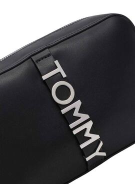 Sac Tommy Jeans bandoulière City Bold noir pour femme