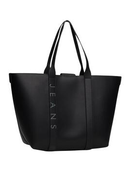 Sac à main Tommy Jeans Tote City Bold noir pour femme