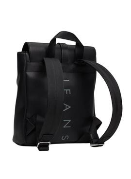 Sac à dos Tommy Jeans City Bold noir pour femme