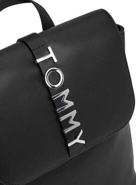 Sac à dos Tommy Jeans City Bold noir pour femme