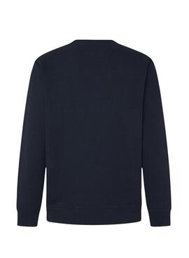 Sweatshirt Pepe Jeans Somers Crew marine pour homme