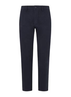 Pantalon chino Pepe Jeans Gymdigo bleu marine pour hommes