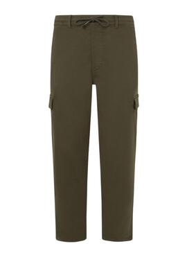 Pantalon Pepe Jeans Gymdigo vert pour homme