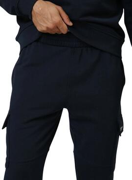 Pantalon jogger Pepe Jeans Sam bleu marine pour homme