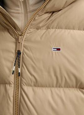 Parka Tommy Jeans Essential beige pour homme