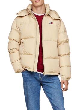 Doudoune Tommy Jeans Alaska beige pour homme