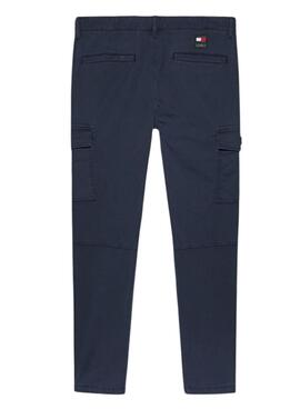 Pantalon Tommy Jeans Austin cargo marine pour homme