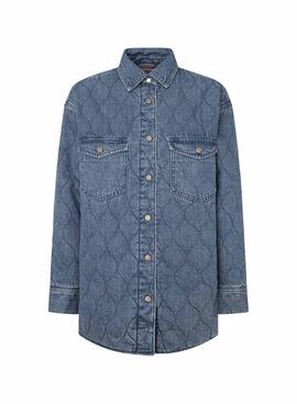 Chemise surchemise Pepe Jeans denim pour femmes